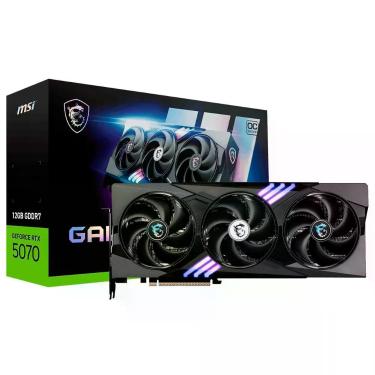 Imagem de Placa de Vídeo MSI Gaming Trio OC RTX5070 12GB GDDR7 Tri Frozr 3S DLSS 3.5 Ray Tracing 4K MSI