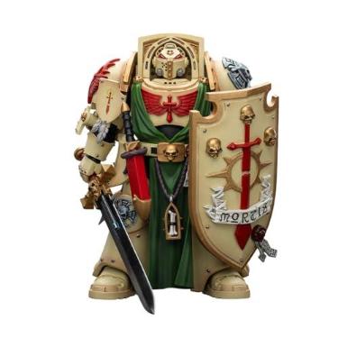 Imagem de JOYTOY Warhammer 40K Dark Angels Deathwing Knight 3 with Power Sword, Storm Shield and Teleport Homer 1:18 Scale Action Figure Mecha Joy Toy Collection Model Gift