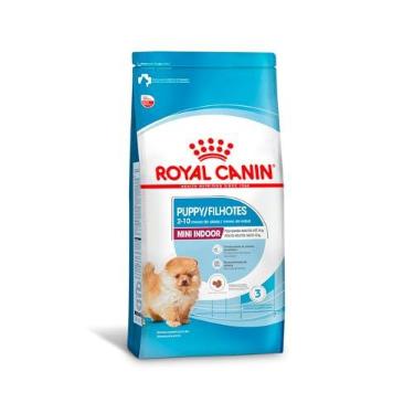 Imagem de Ração para Cães Filhotes Royal Canin Mini Indoor Junior, 7,5kg