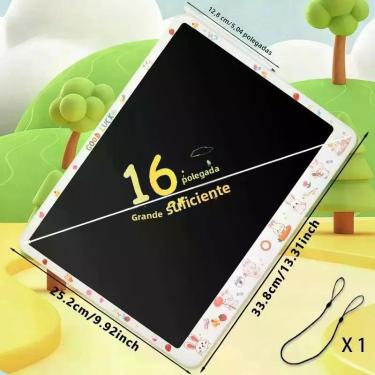 Imagem de Tablet De Quadro Negro LCD Para Crianças, Brinquedo Educacional De 11,