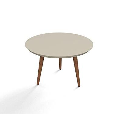 Imagem de Mesa de Centro Redonda Luna 590 Off White