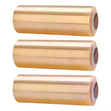 Imagem de Filme Pvc Plastico 28cm X 300m para Armazenamento Seguro com Espessura 9 Micras Transparente Higipack