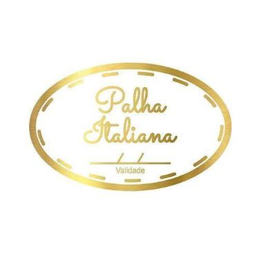 Imagem de Adesivo "Palha Italiana com Validade" - Ref.2015 - Hot Stamping - Dour