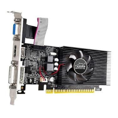 Imagem de GT730 Placa Gráfica 4GB/GDDR3/128bit Memória 700 Core Frequency Compatível com VGA+DVI+HDMI Ports for Office Game