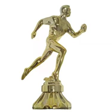 Imagem de Troféu de Atletismo Masculino Vitória Vencedor 600023 em Polímero Metalizado Dourado
