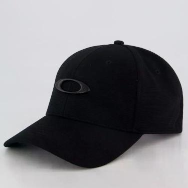 Imagem de Boné Oakley Tincan Preto Carbon, G/GG