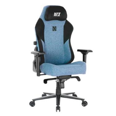 Imagem de Cadeira Gamer DT3 Nero, Revestimento com Tecido DT3 Max2Weave, almofada magnética, apoio lombar integrado, braços 4D+, suporta até 140 e altura máx. de 1,85m(Cloud)