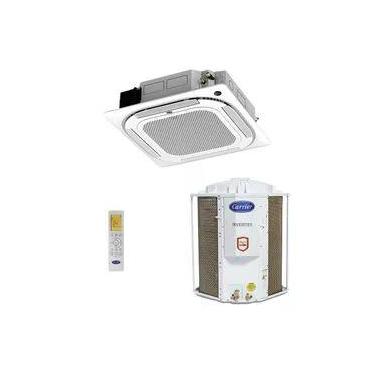 Imagem de Ar-Condicionado Split Cassete 4 Vias Inverter Carrier Connect 24.000 BTUs R-32 Só Frio 220V Monofásico