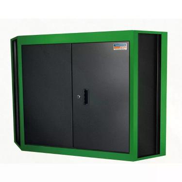 Imagem de Painel para Ferramentas Grande Canto l com 2 Portas para Organização de Oficina Verde Tramontina