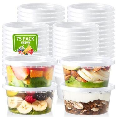 Imagem de Deli Containers NEEBAKE 350 ml (75 conjuntos) de plástico hermético