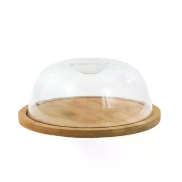 Imagem de Queijeira Em Bambu Ecokitchen 19x8cm Mimo Style