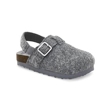 Imagem de Stride Rite Pantufa infantil unissex M2p Cozy Rite, Cinza, 10 Toddler