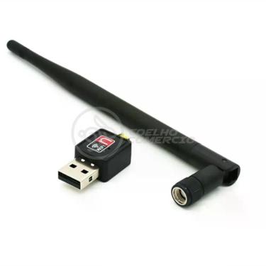 Imagem de Antena Usb 2.0 Receptor De Wifi Wireless Internet Sem Fio 1200Mbps 802.Inn Pc Notebook 70