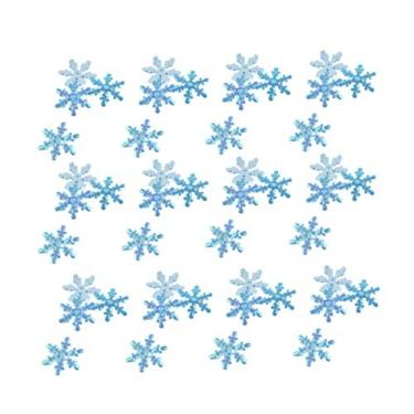 Imagem de Gadpiparty 2 Pacotes pentagrama de confete de natal decoração dia namorados decoração de natal decorações de floco de neve confete de floco de neve Casamento decorar Acessórios