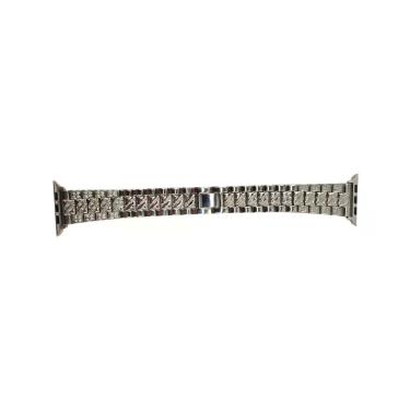 Imagem de Pulseira Relogio Smartwatch Luxo Pedra Strass Aço
