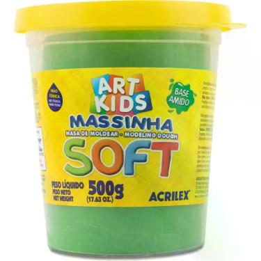 Imagem de Soft 500G.VERDE Bs.amido - Acrilex
