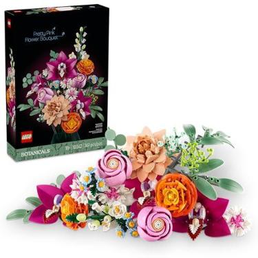 Imagem de LEGO Botanicals Lindo Buquê de Flores Rosas 10342