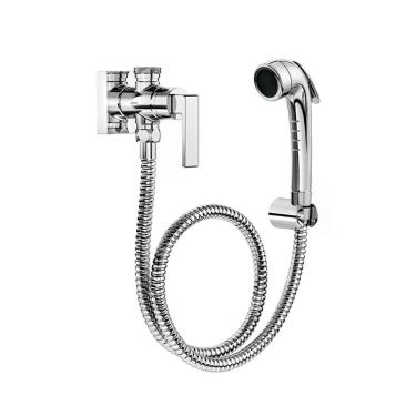 Imagem de Ducha Higiênica Docol Stillo 823706 Com Registro E Derivação Cromada