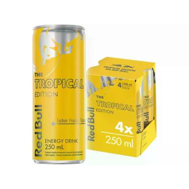 Imagem de Bebida Energética Red Bull Tropical Edition - Frutas Tropicais 250ml 4