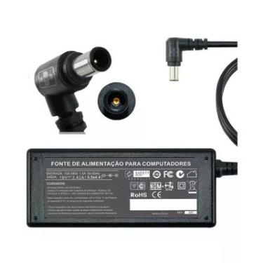 Imagem de Fonte Carregador, Compatível Com Monitor TV LG, 19V, 3.42A, 644, Bivolt - 24mn33n