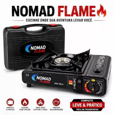 Imagem de Fogareiro Portátil Compacto para Camping e Cozinha Outdoor com Maleta 