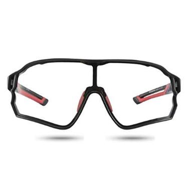 Imagem de ROCKBROS Óculos de sol fotocromáticos para homens, óculos de sol de ciclismo, esportes e bicicletas