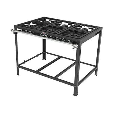 Imagem de Fogao 6 Queimadores 3 Simples 3 Duplos Pmsd-63 S/forno - Progas