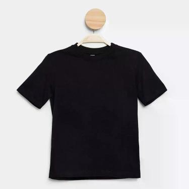 Imagem de Camiseta Infantil Hering Menino, Preto, 14A
