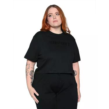 Imagem de Camiseta Box Olympikus Feminina Plus Size, Preto, G1