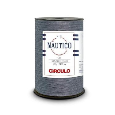 Imagem de Fio Náutico Circulo 5mm 500g Cor: 8065 - GRANIZO