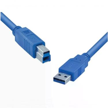 Imagem de Cabo Usb 3.0 A Macho X Usb B Macho 2 Metros U3ambm-2