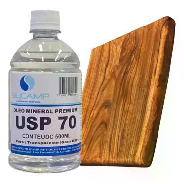 Imagem de Oleo Mineral Grau Usp Selar Tabua Corte Carne Churrasco 500m - Congrat