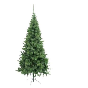 Imagem de Árvore De Natal Pinheiro 210cm 600 Galhos Cheia Verde(150cm 220Galhos - Pé Plástico)