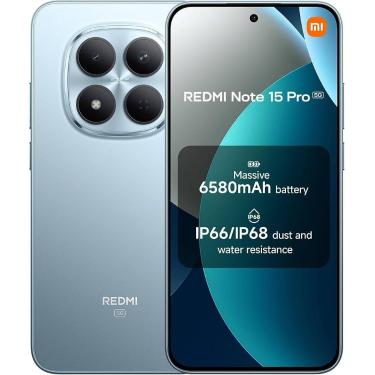 Imagem de Smartphone Xiaomi Redmi Note 15 Pro+ 5G 512GB 12GB RAM Global e Desbloqueado Azul