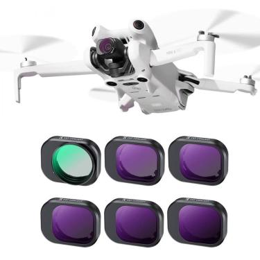 Imagem de Kit 6 Filtros K&F Concept CPL + ND para DJI Mini 4 Pro