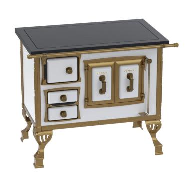Imagem de Fogao a Lenha Venax GII n 1 Colonial Premium Branco SD