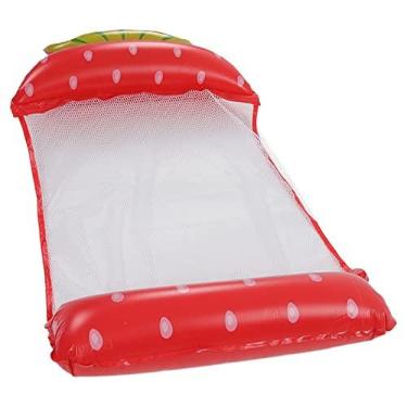 Imagem de Espreguiçadeira flutuante de rede de água, cama flutuante de água de alto desempenho para praia
