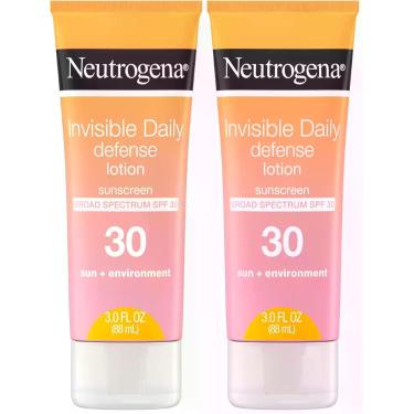 Imagem de Protetor Solar Neutrogena Invisible Daily Defense FPS 30 2x88 ml