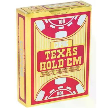 Imagem de Baralho Copag Texas Holdem Poker Profissional, Vermelho