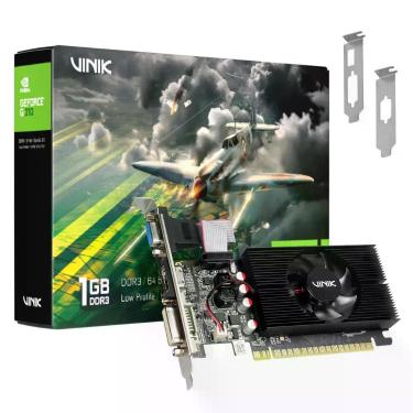 Imagem de Placa de Vídeo Nvidia Geforce g 210 1GB DDR3 64 BIT Low Profile para Desktop Vinik