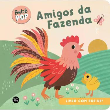 Imagem de Livro - Bebê Pop - Amigos da fazenda