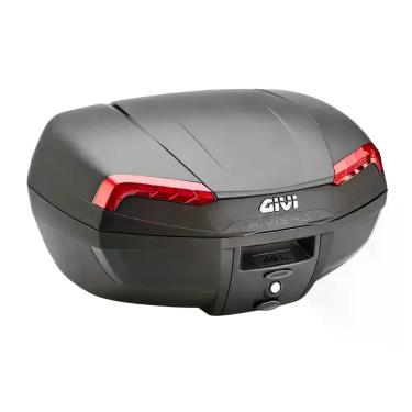Imagem de Bau Bauleto Givi Monolock Riviera 46 Litros Lente Vermelha - Geral