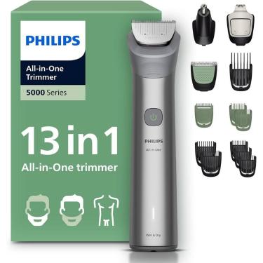 Imagem de Aparador Philips Premium 13 em 1 p/ Rosto, Cabelo e Corpo MG5942/15