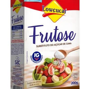 Imagem de Frutose Lowcucar Cartucho 200g