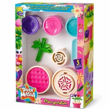 Imagem de Massa de Modelar Divertoys Diver Massa Meu Jardim
