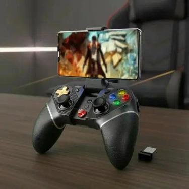 Imagem de Controle Ipega PG-9218 Sem Fio com Receptor USB e Botões Programáveis