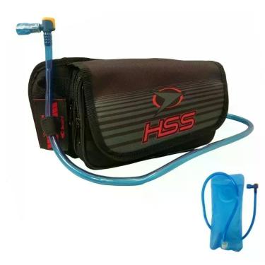 Imagem de Pochete de Ferramentas com Bolsa de Hidratação HSS Racing com Compartimento Térmico 1L Preto