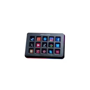 Imagem de Mesa Controladora Fifine Ampligame D6 Control, 15 Teclas, Gaming Edition, Preto - D6