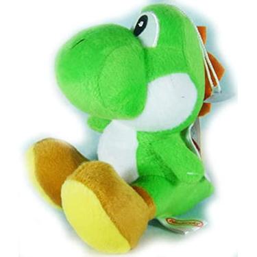 Imagem de Boneco Yoshi De Pelucia Super Mario Verde Game