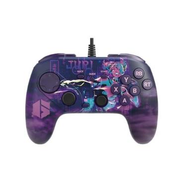 Imagem de Controle HORI Para jogos de Luta Commander Octa Para Pc - Edição Juri Street Fighter